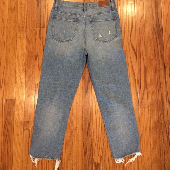 Madewell Classic Straight Jean High Rise Crop 29 - Picture 3 of 9